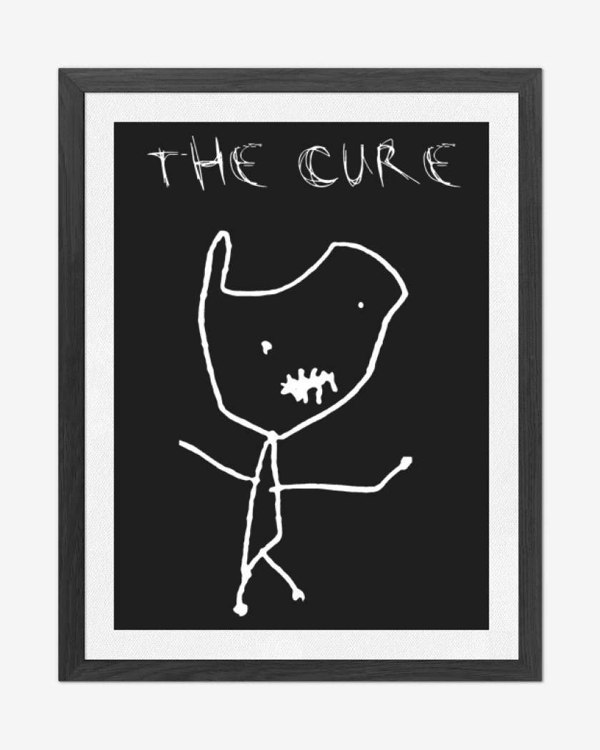 Cuadro decorativo Negro de The Cure Monster 