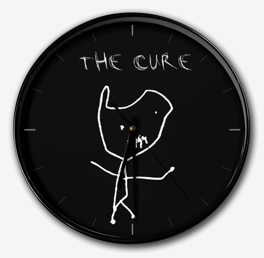 Reloj Negro de The Cure Monster 