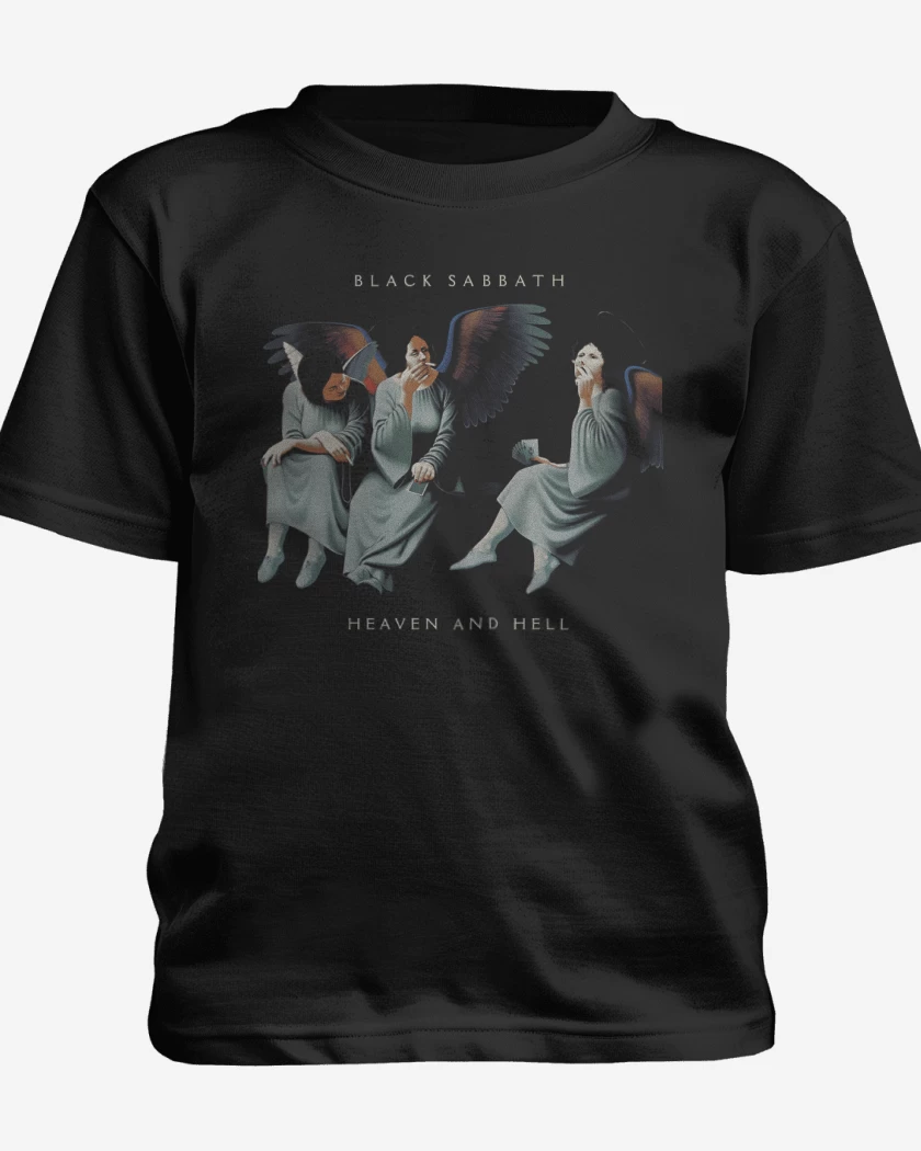 Polera de niño Negro de Heaven and Hell