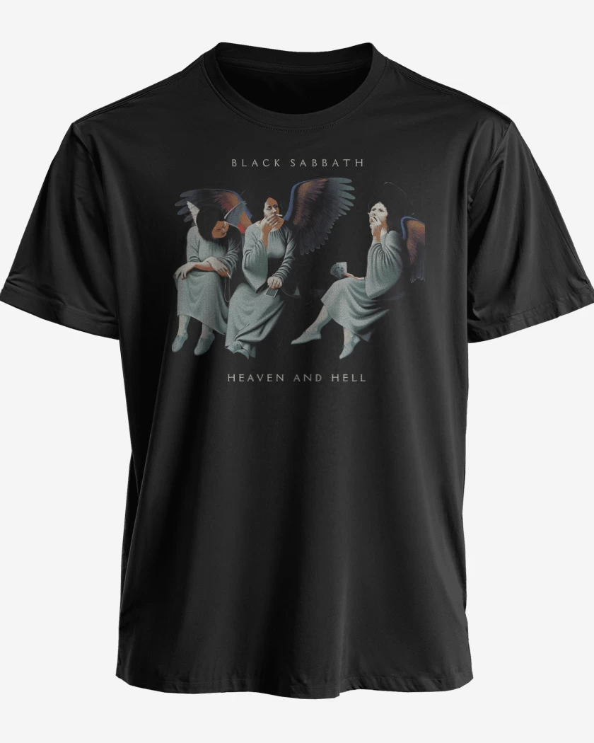Polera premium Negro de Heaven and Hell