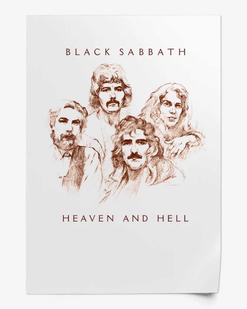 Print Black Dio 