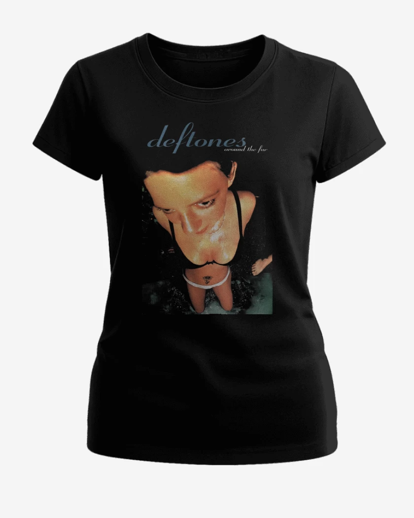 Polera de Mujer Negro de Around the Fur
