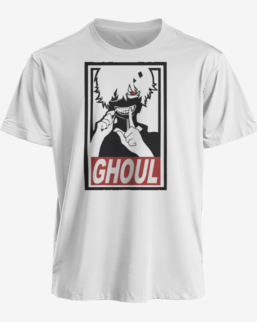 Polera premium Blanco de Ghoul