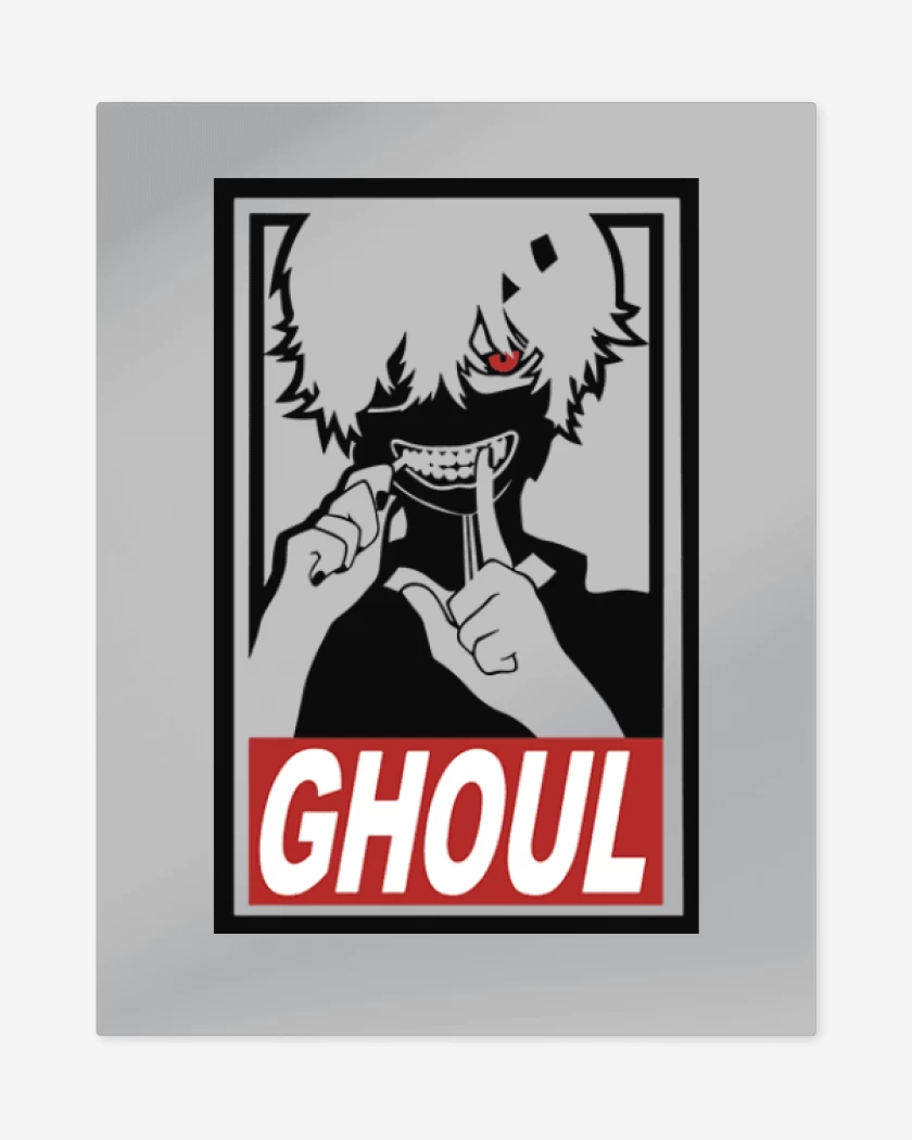 Print metalico Gris Melange de Ghoul