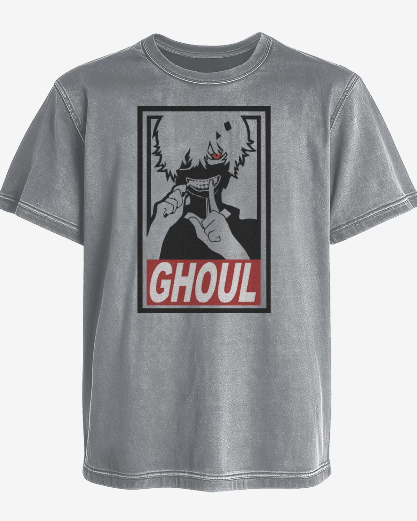 Polera desgastada Ghoul
