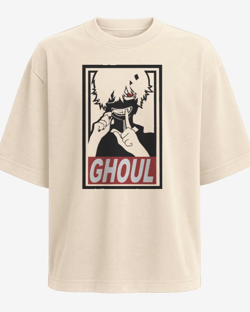 Polera Oversize Beige de Ghoul