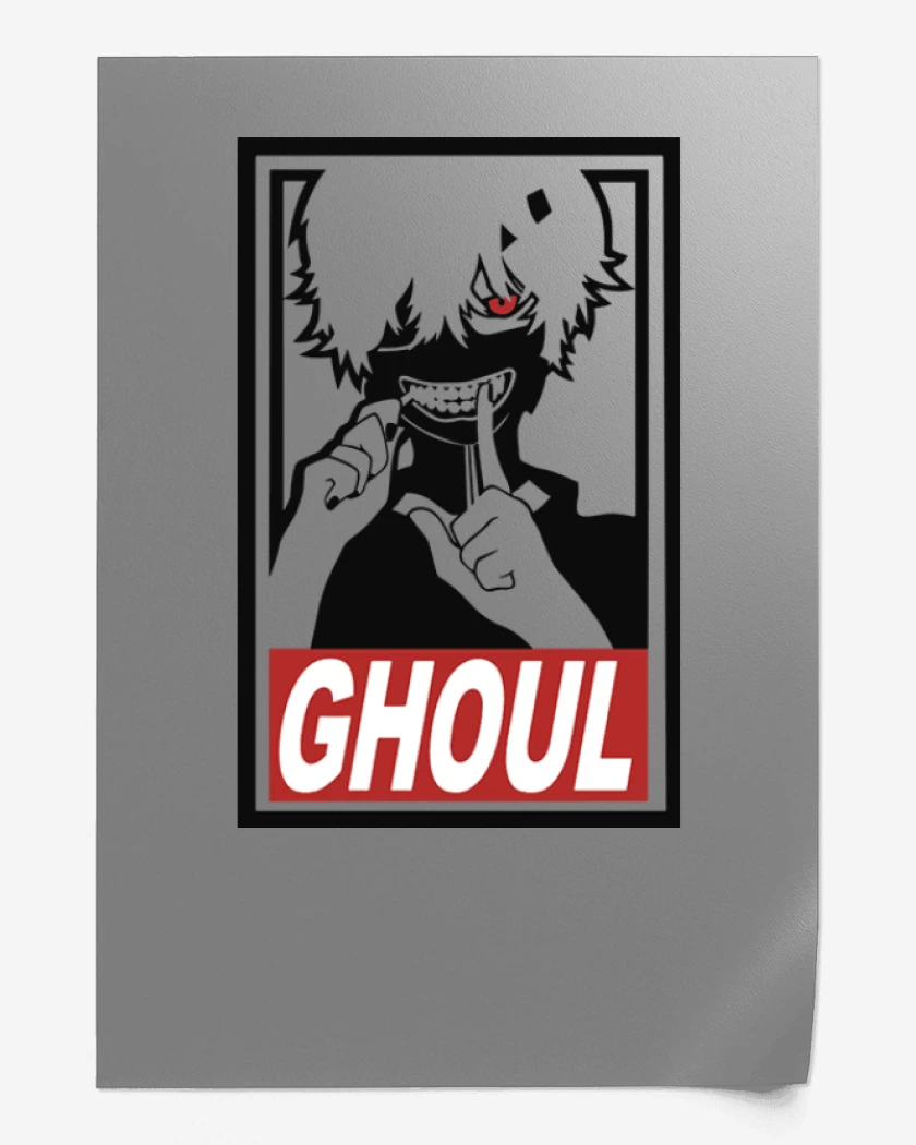 Print Gris Melange de Ghoul