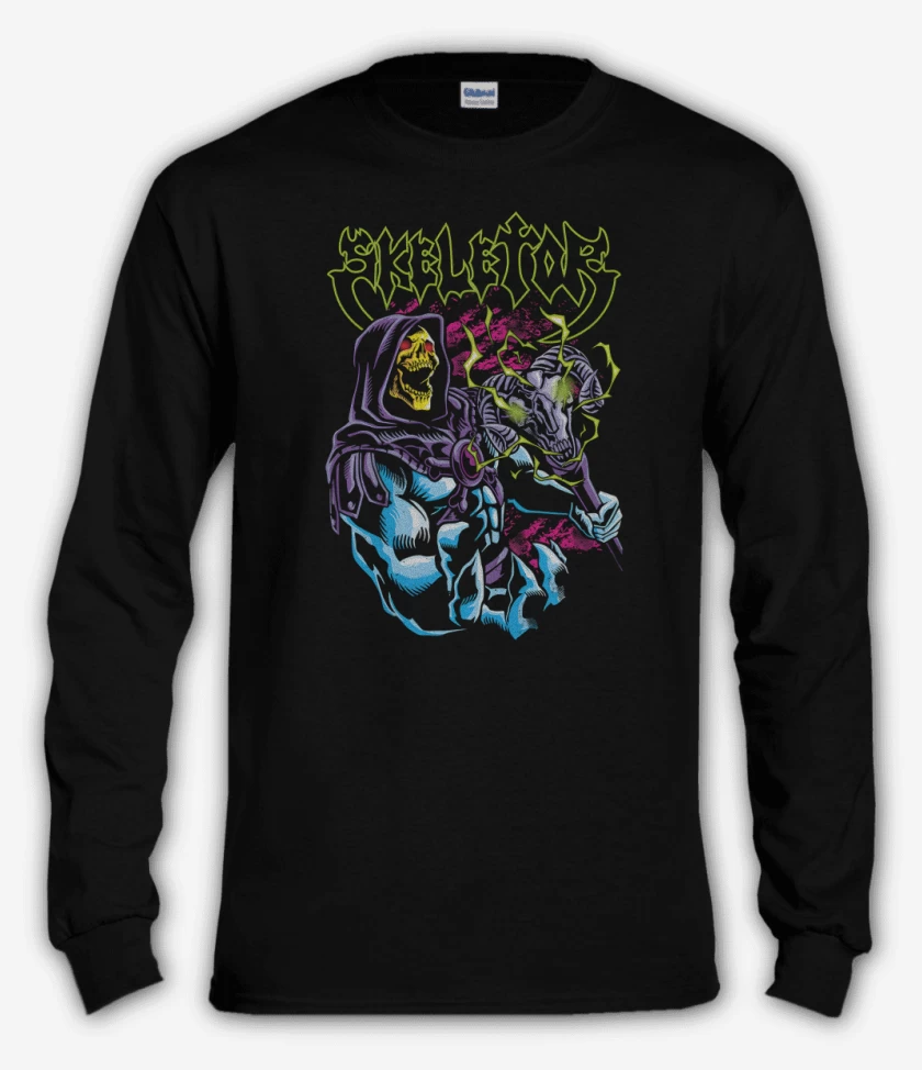 Polera manga larga Negro de Morbid Master 