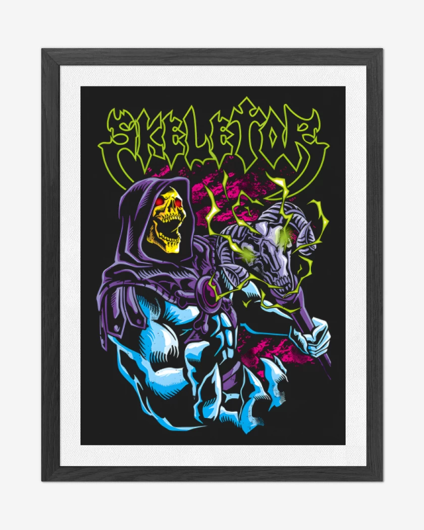 Cuadro decorativo Negro de Morbid Master 