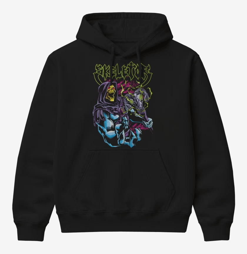 Poleron Canguro básico Negro de Morbid Master 