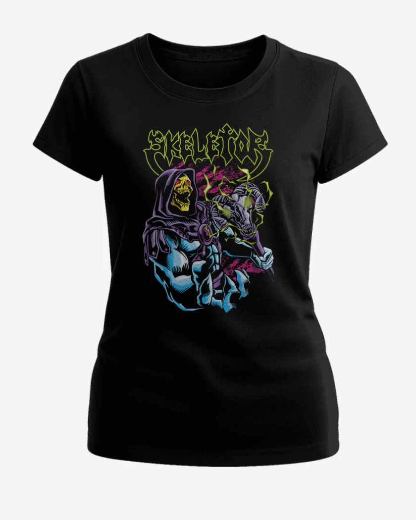 Polera de Mujer Negro de Morbid Master 