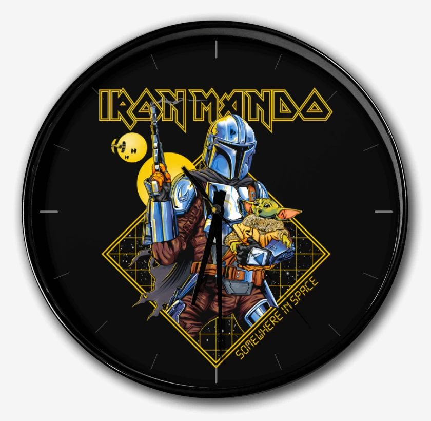 Reloj Negro de Somewhere in Space