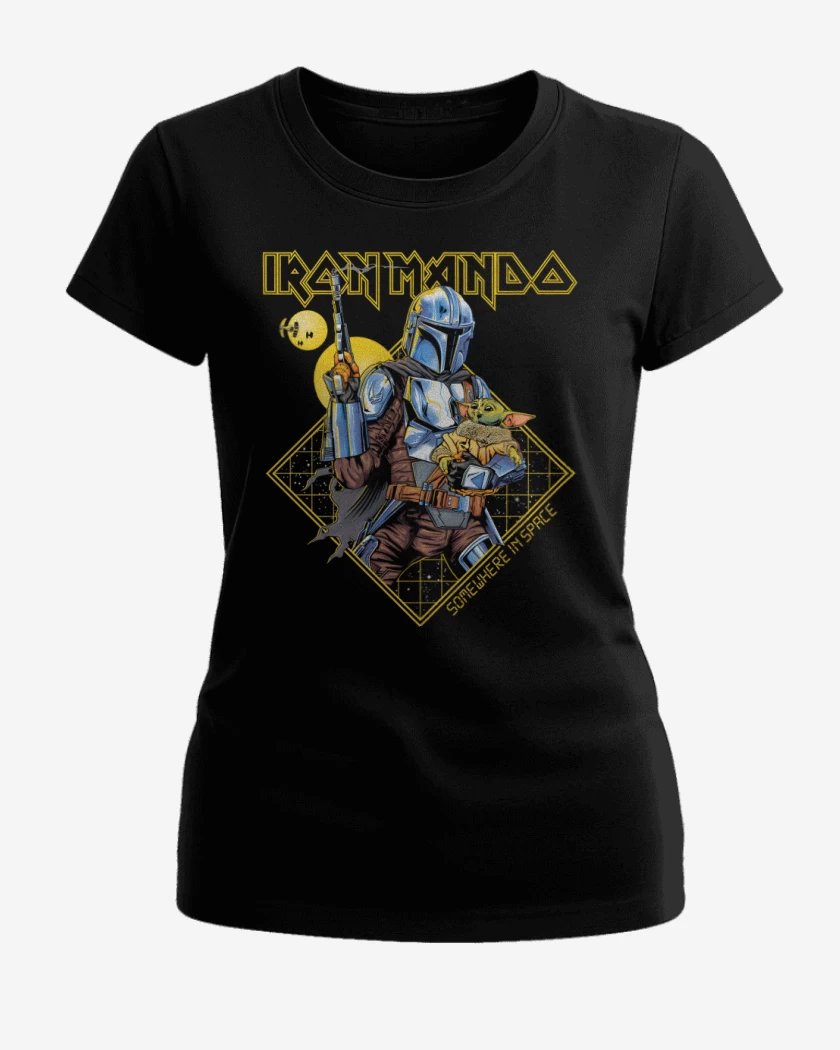 Polera de Mujer Negro de Somewhere in Space