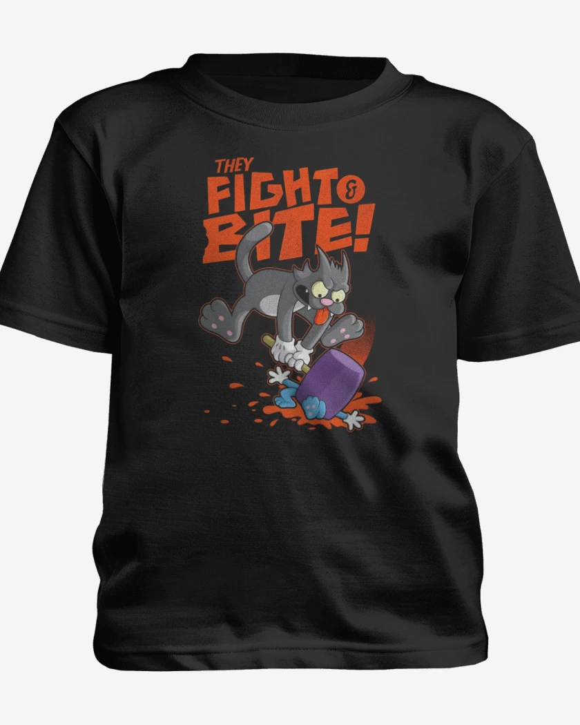 Polera de niño Negro de La Muerte de Daly 