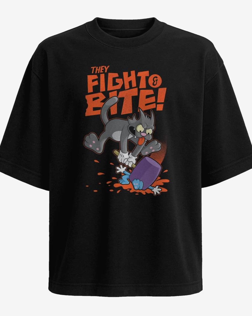 Polera Oversize La Muerte de Daly 