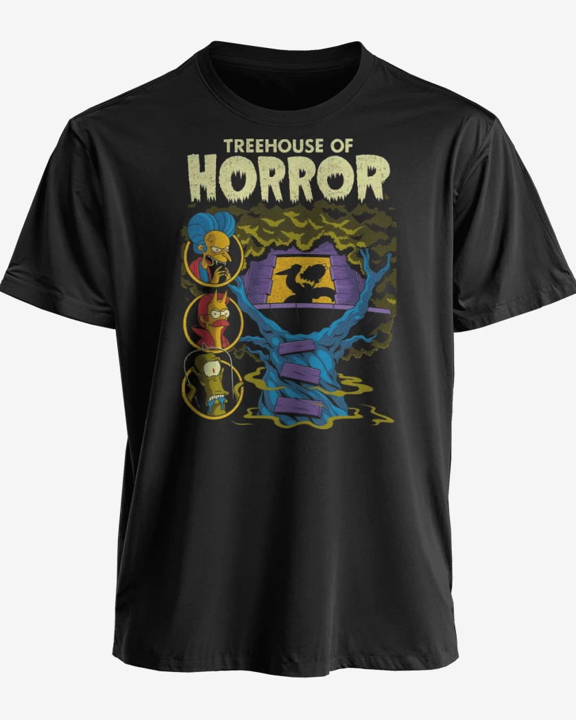 Polera premium Negro de Casita del Horror 