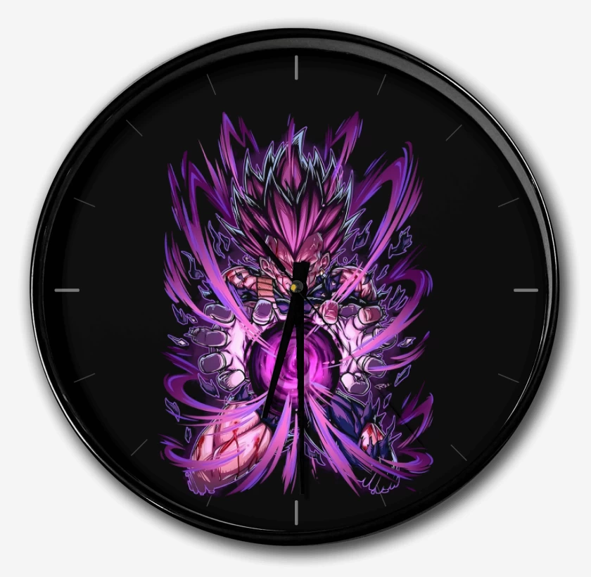 Reloj Negro de Ultraego Vegeta 