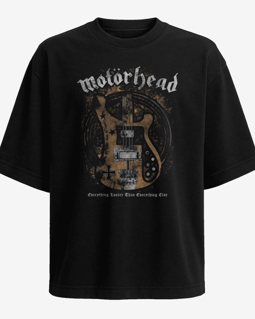 Polera Oversize Lemmy Bass