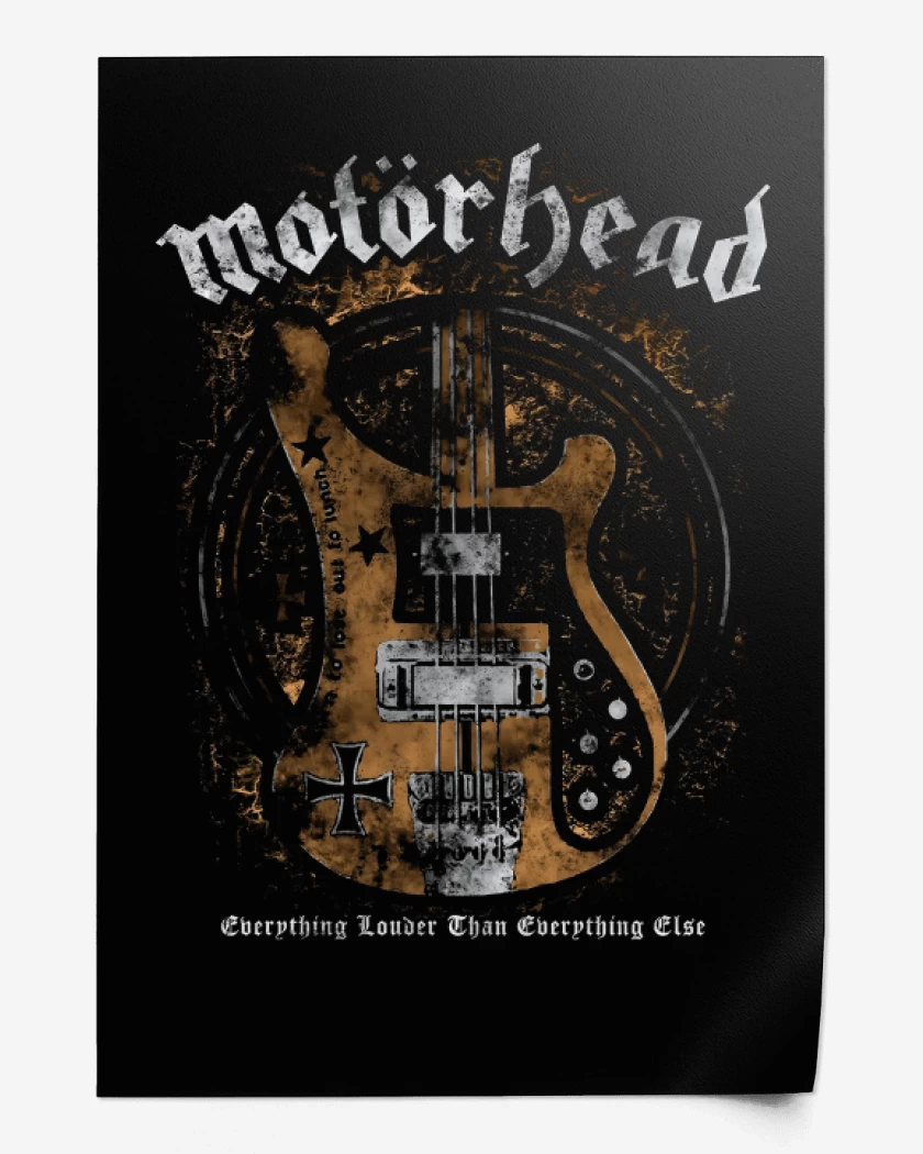 Print Lemmy Bass