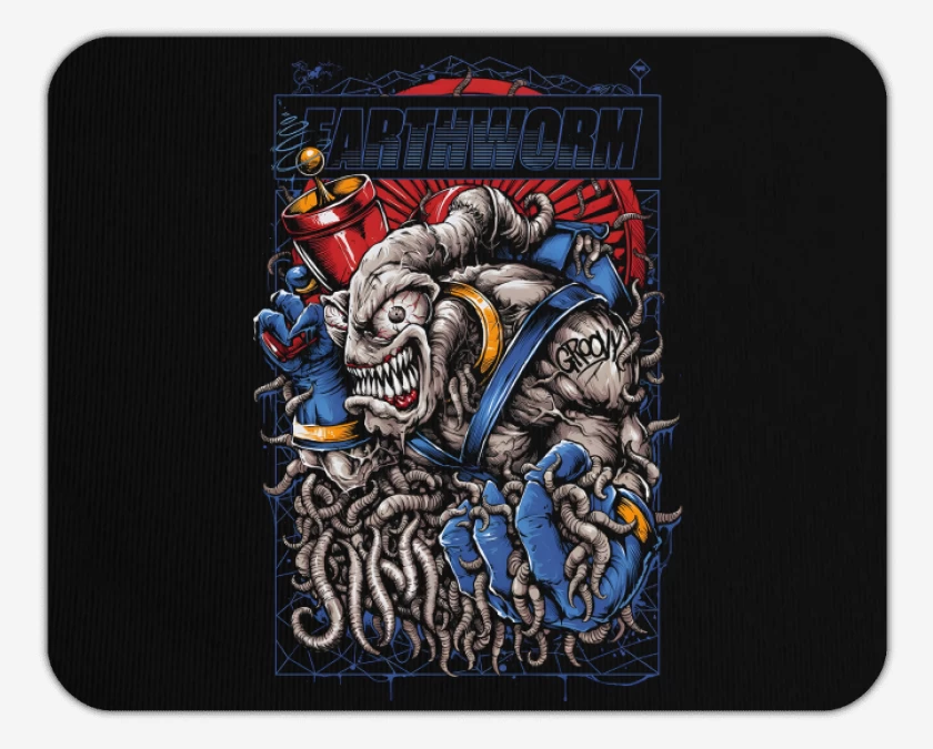 Mousepad Brutal Earthworm