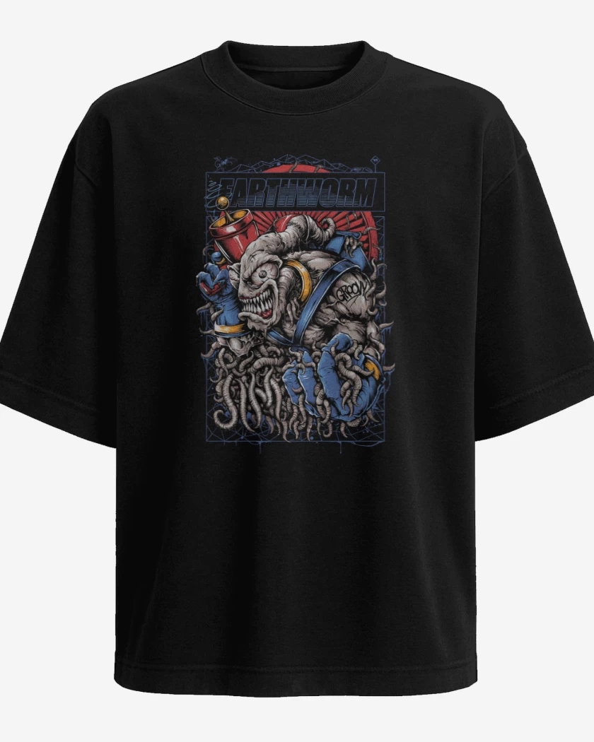Polera Oversize Brutal Earthworm