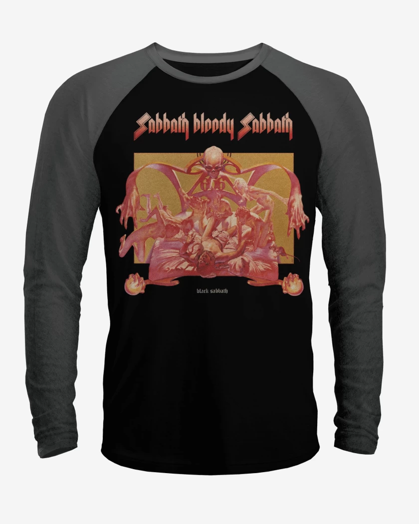 Polera Raglan Sabbath Bloody Sabbath 