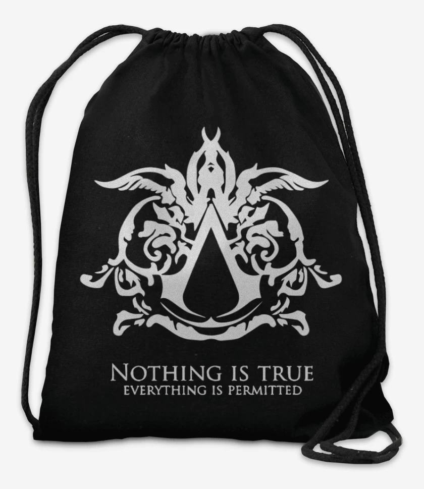 Mochila Negro de Nothing is true