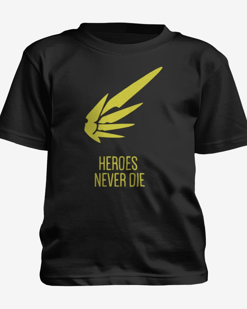Polera de niño Negro de Never die