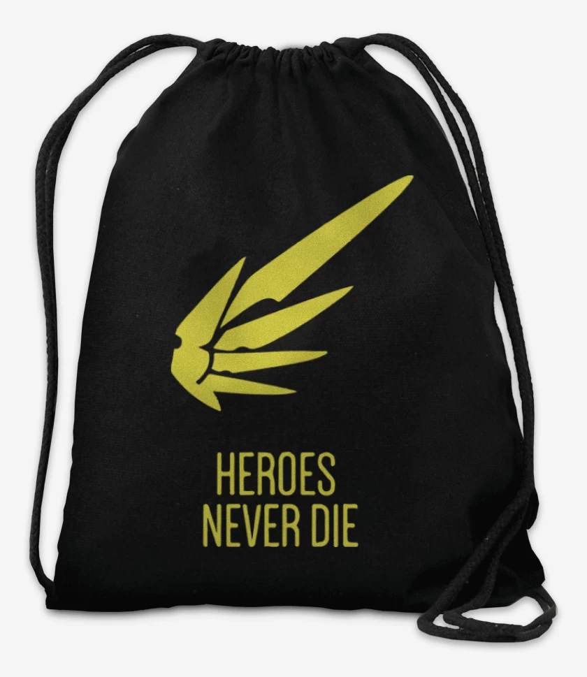 Mochila Negro de Never die