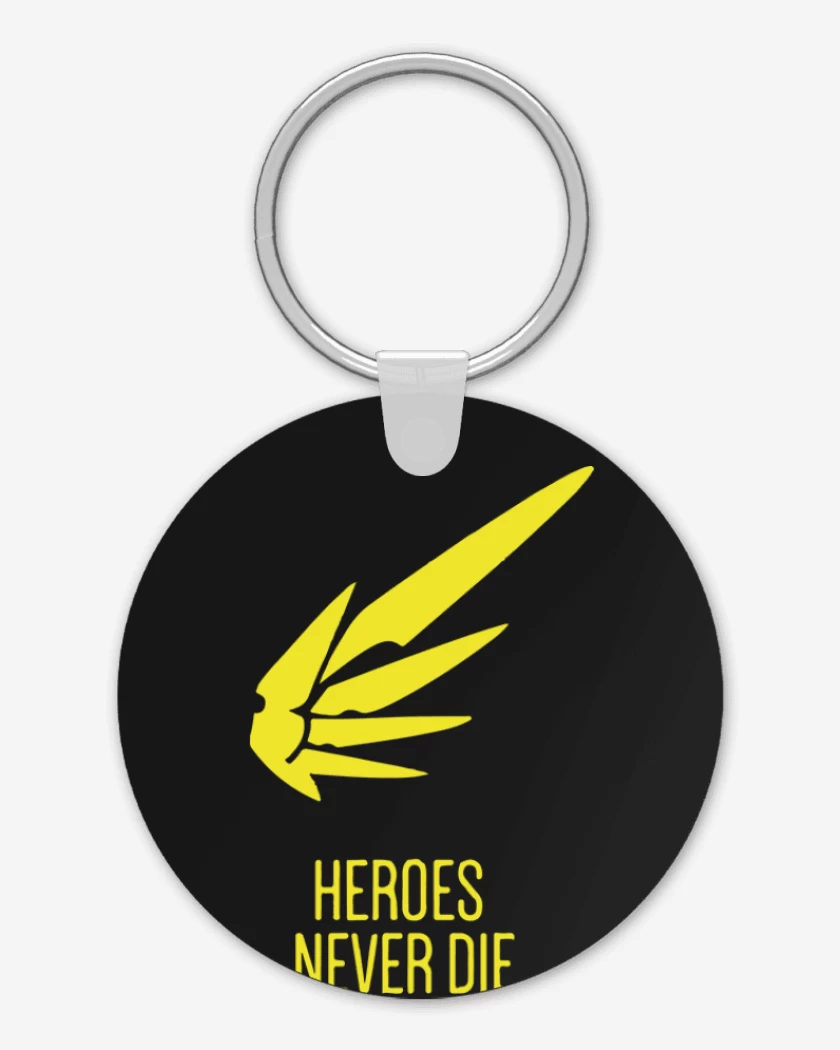 Llavero Negro de Never die