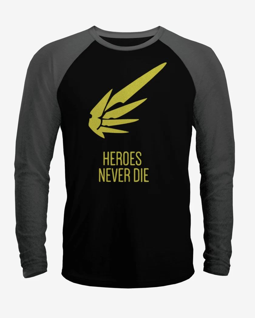 Polera Raglan Never die