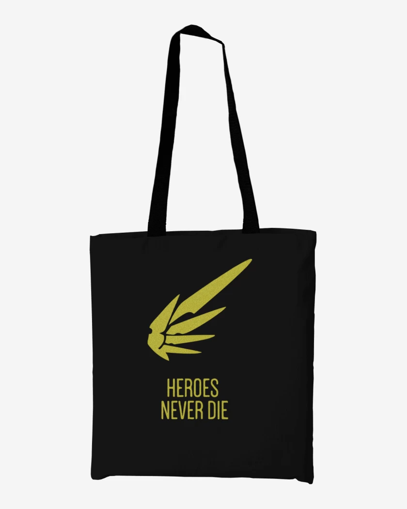 Totebag Negro de Never die