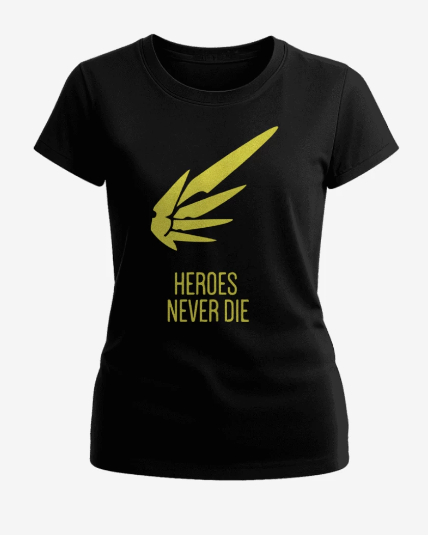Polera de Mujer Negro de Never die