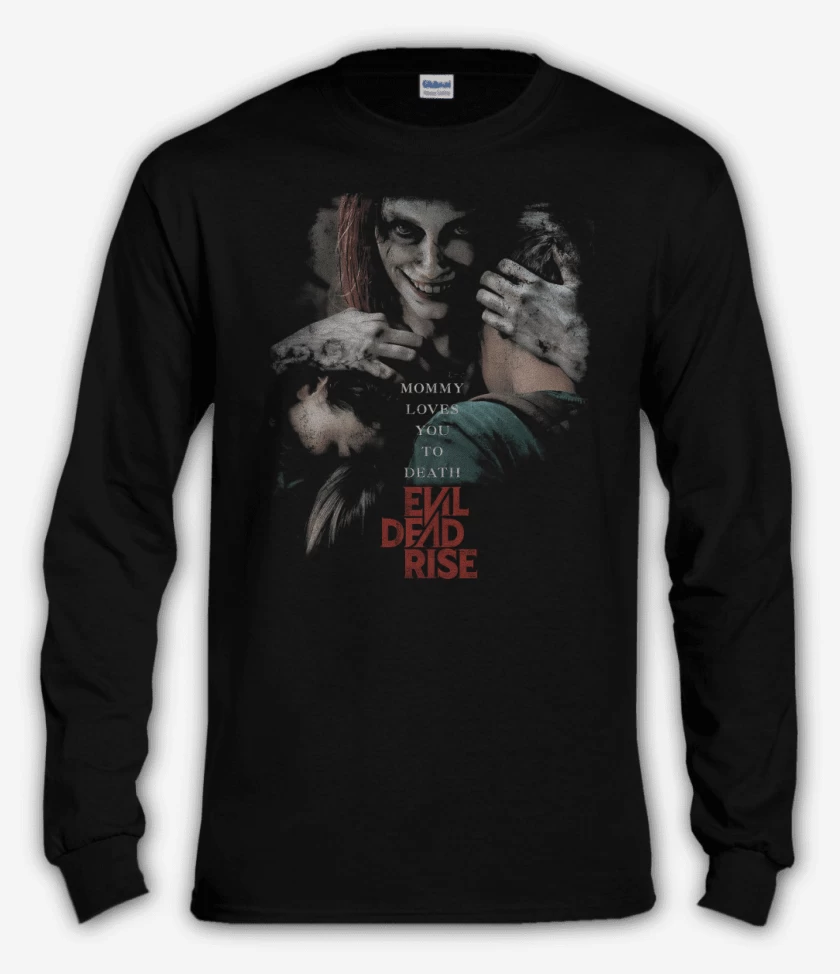 Polera manga larga Negro de New Evil Dead 