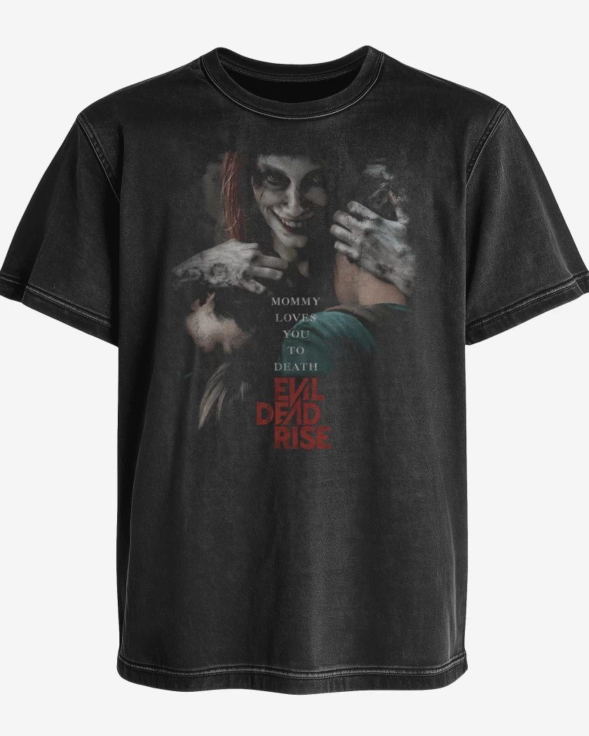 Polera desgastada Negro de New Evil Dead 