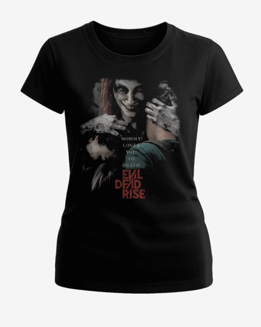 Polera de Mujer Negro de New Evil Dead 