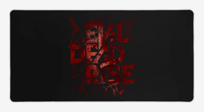 Mouse pad Gamer Negro de Evil Dead Rise