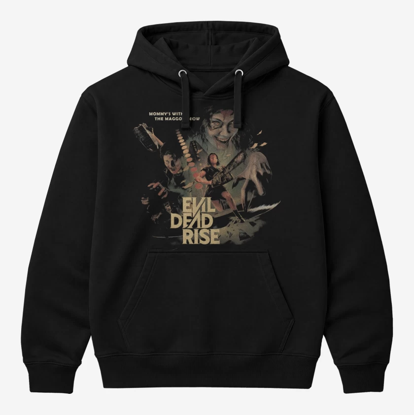 Polerón Canguro Negro de EvD Rise