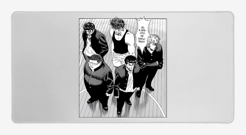 Mouse pad Gamer El ejercito de Sakuragi