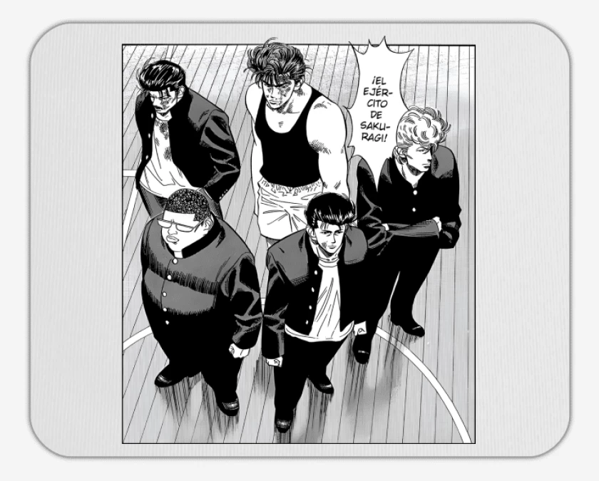 Mousepad El ejercito de Sakuragi