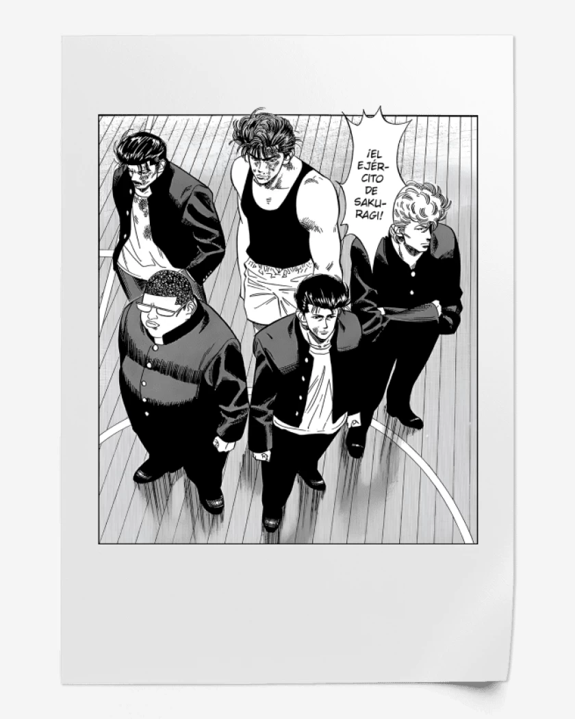 Print El ejercito de Sakuragi