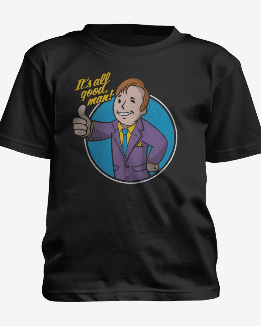 Polera de niño Negro de Its All Good