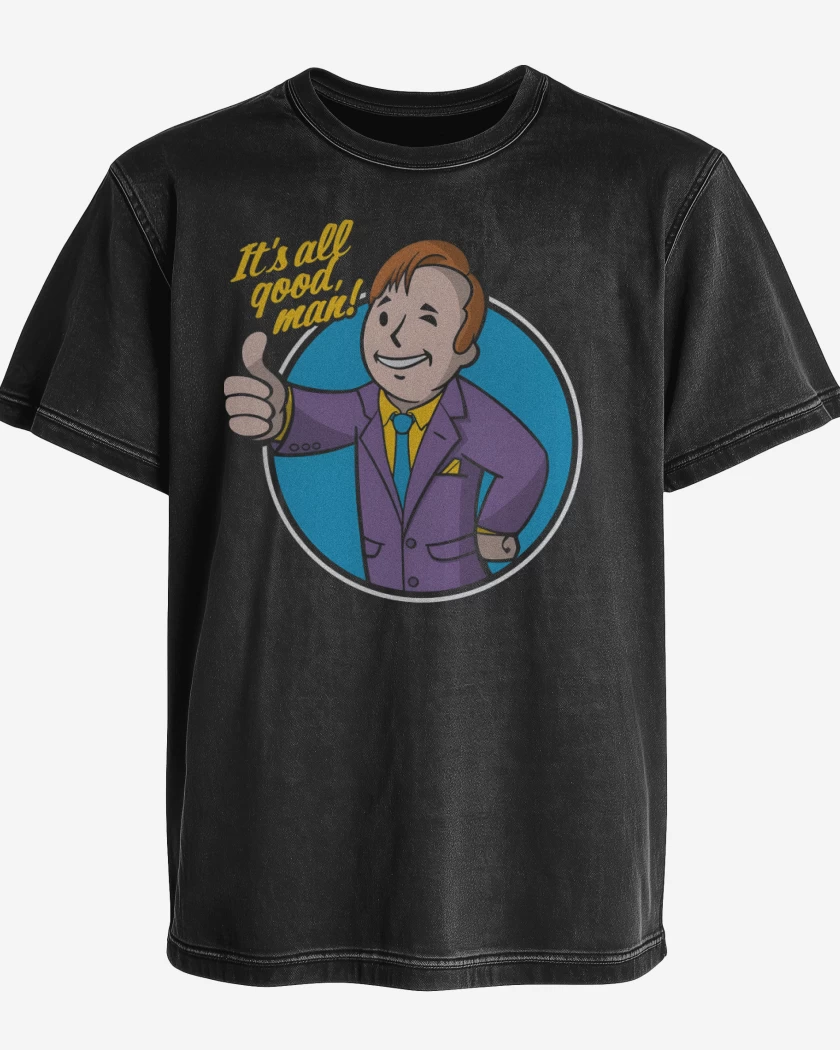 Polera desgastada Its All Good