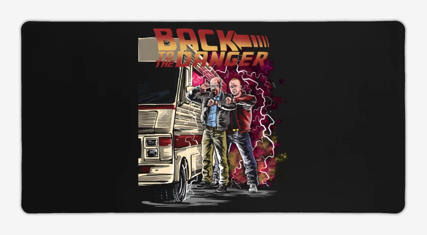 Mouse pad Gamer Back to the Danger 