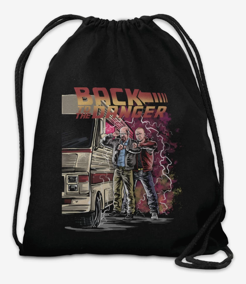 Mochila Negro de Back to the Danger 