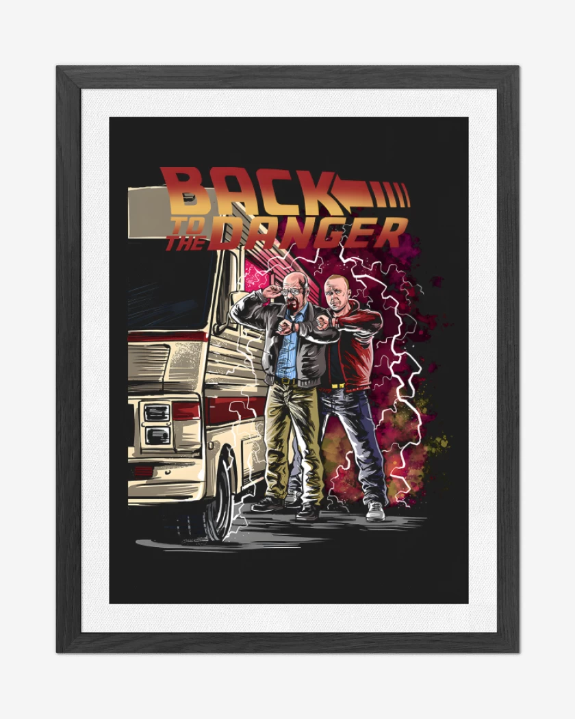 Cuadro decorativo Back to the Danger 