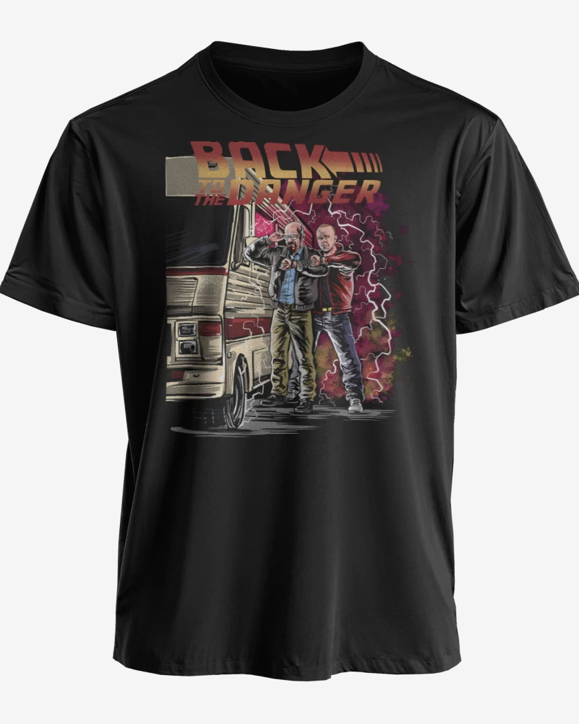 Polera premium Negro de Back to the Danger 