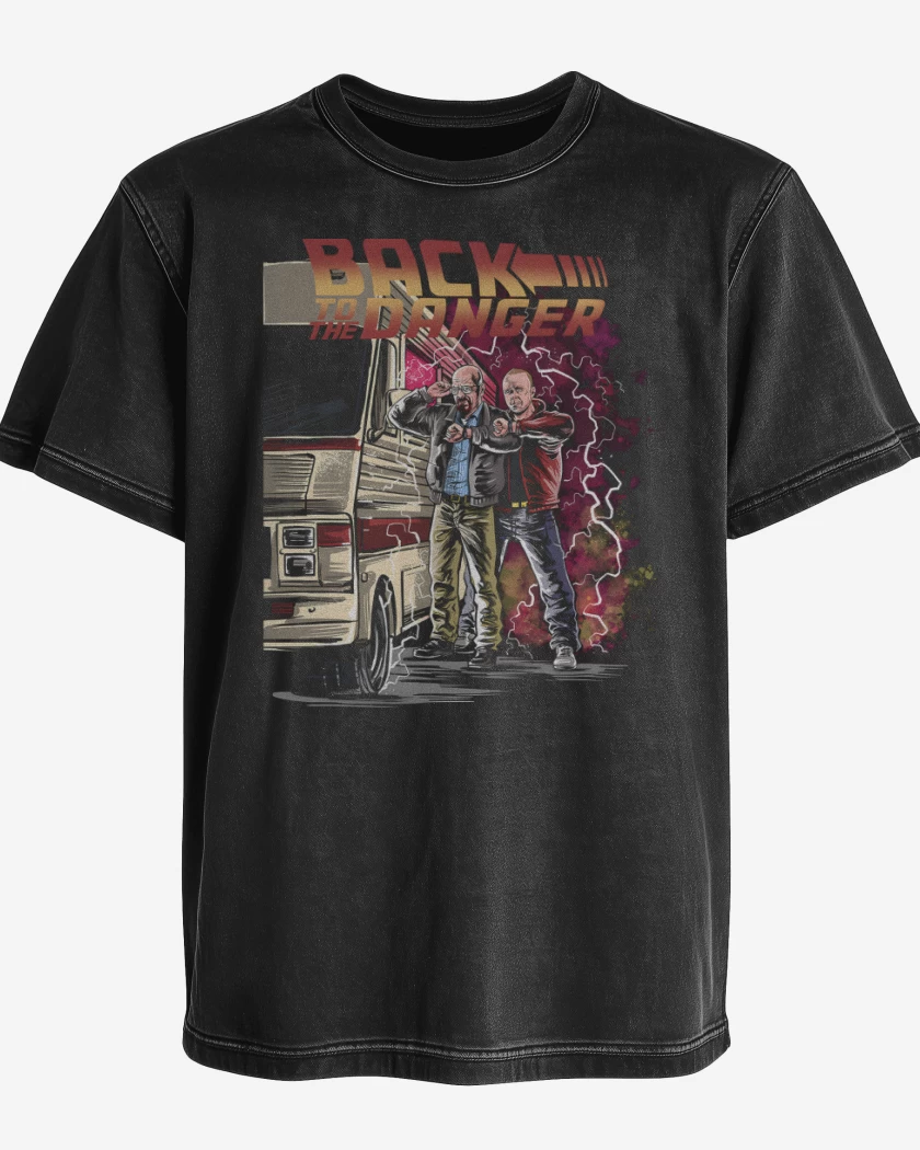 Polera desgastada Back to the Danger 