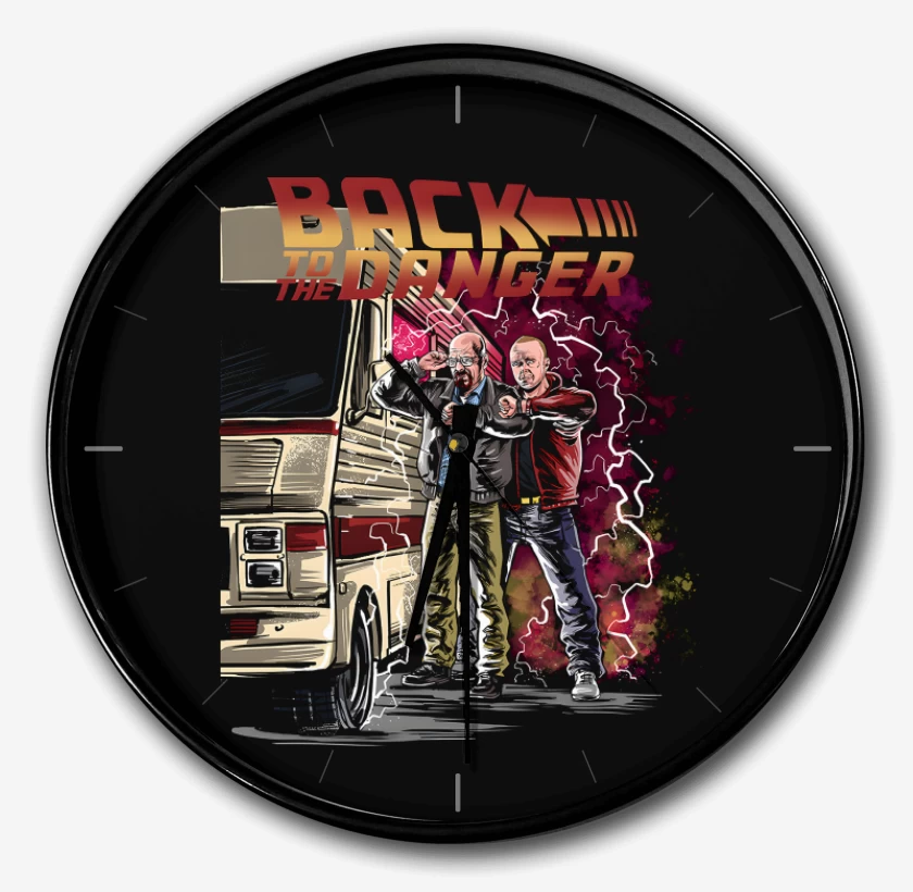 Reloj Negro de Back to the Danger 