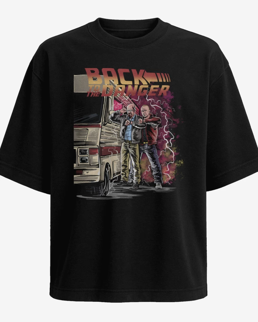 Polera Oversize Back to the Danger 